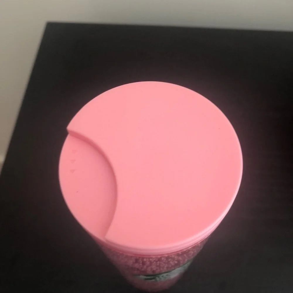 Starbucks Pink Bubbles Christmas Tumbler